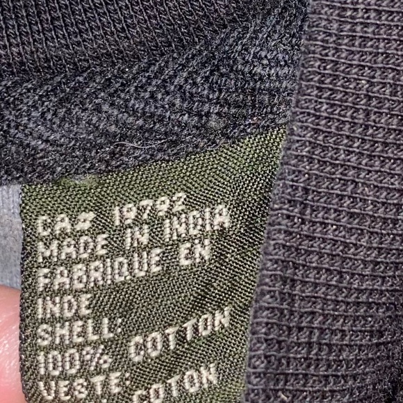 Timberland Black & Gray Striped Waffle Knit Top - Picture 4 of 6